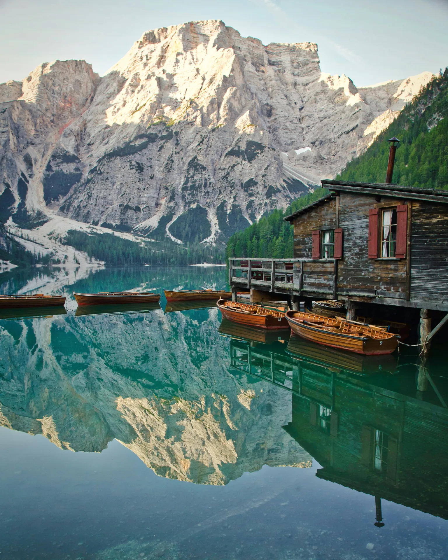 Glacier lake in Tyrol