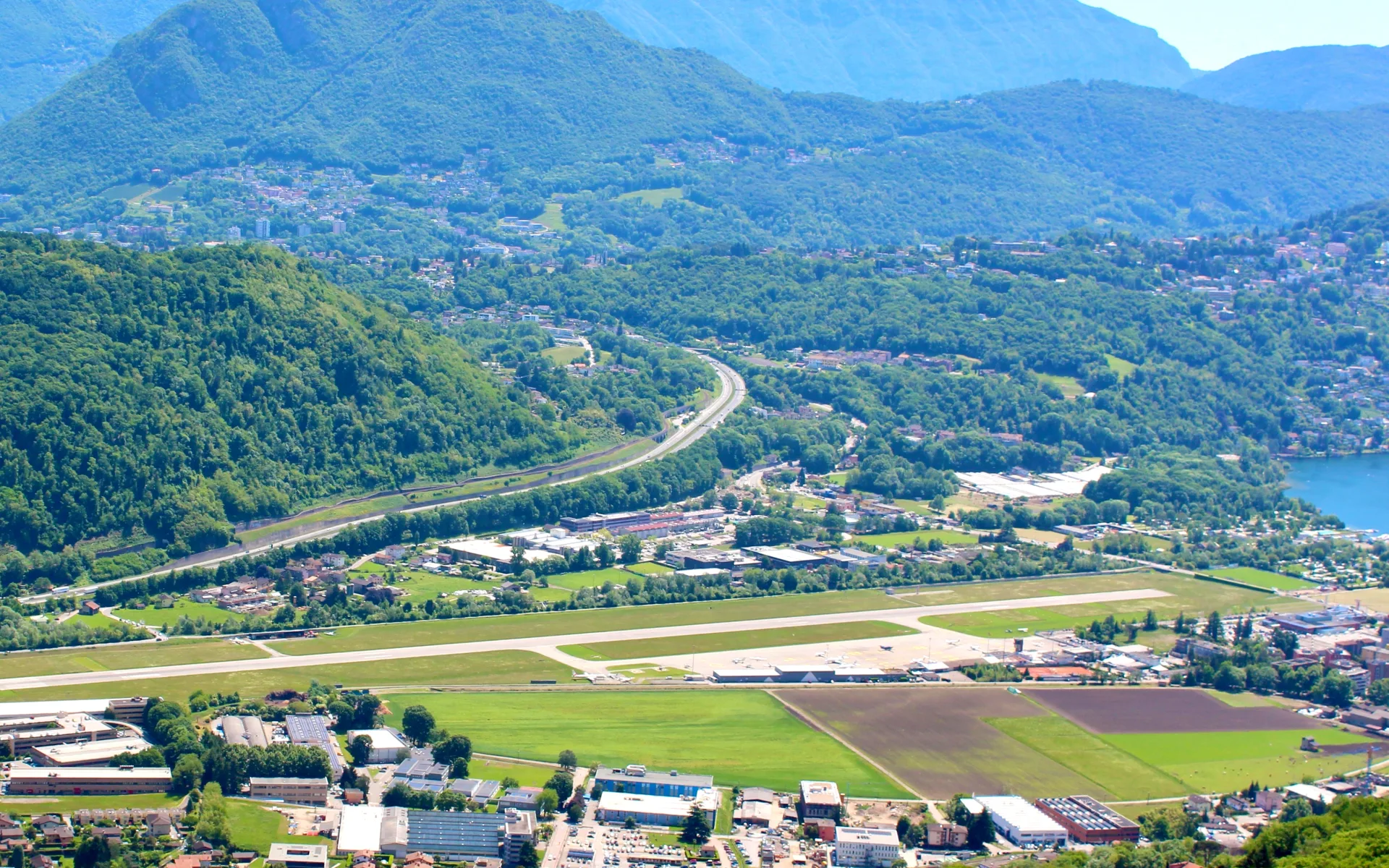 L’aéroport de Lugano